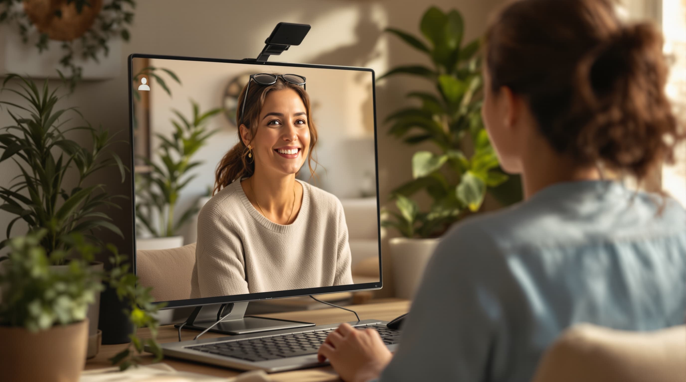 Virtual therapy session