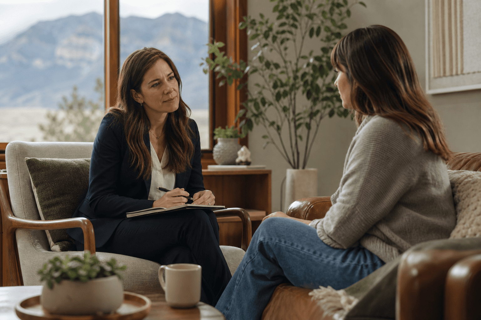 Bipolar disorder therapy session at Inner Peak Colorado