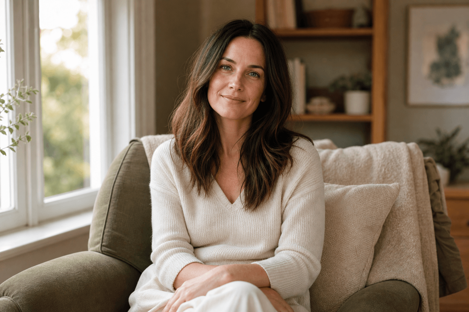 Woman in recovery from eating disorder