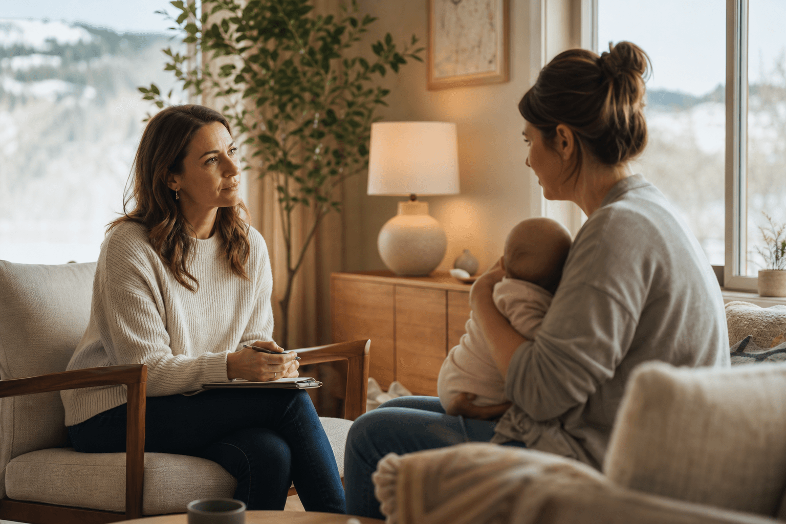 Compassionate perinatal mental health therapy at Inner Peak Colorado